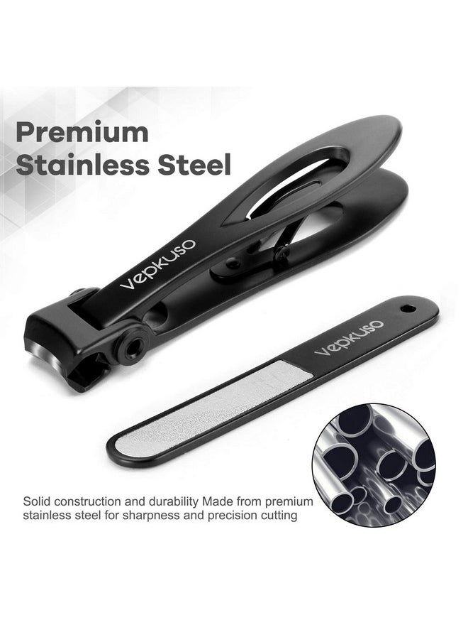 Ippers For Men - Vepkuso Toenail Clippers For Thick Toenails For Seniors Wide Jaw Large Professional Fingernail Clippers Cutter Set For Tough Nails, Women, Adult