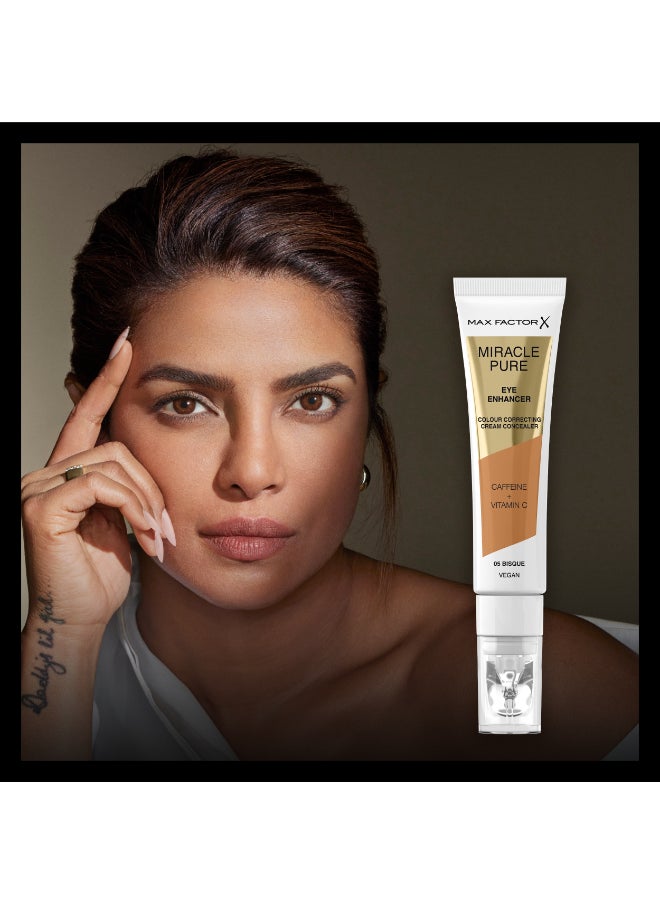 Miracle Pure Eye Enhancer - Colour-Correcting Concealer - 04 - Honey, 10ml