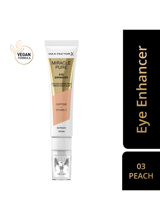 Miracle Pure Eye Enhancer - Colour-Correcting Concealer - 03 - Peach, 10ml