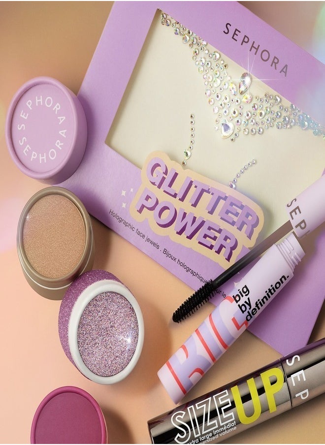 SEPHORA COLLECTION Glitter Power - 3 Multi-Use Shadows Wand Purple power (3x1.5g)