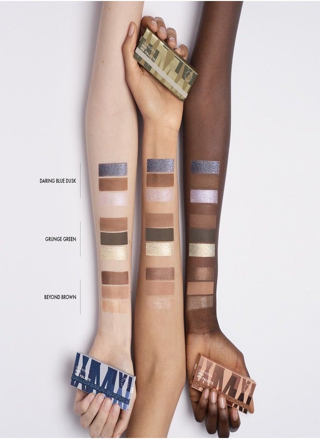 SEPHORA COLLECTION Mini Mix Eyeshadow Palette – Beyond Brown (Matte & Shimmer Finishes)