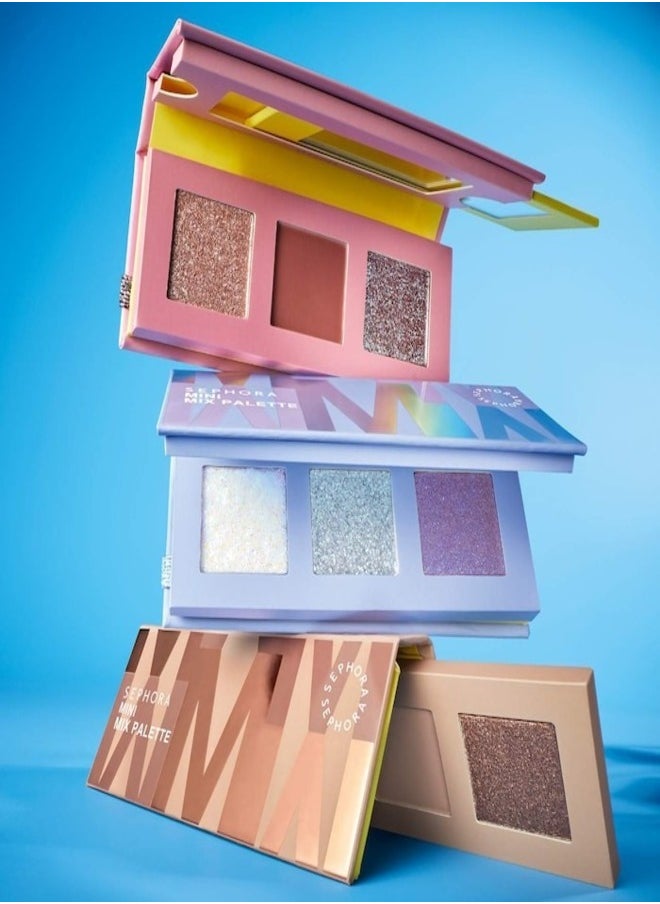 SEPHORA COLLECTION Mini Mix Eyeshadow Palette –  Ethereal Lilac (Matte & Shimmer Finishes)