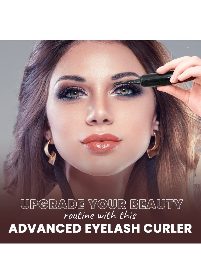 Heated Eyelash Curlers USB Rechargeable Electric Eyelash Curler with 4 Heating Modes Heated Lash Curler for Eyelash Curling Eye Lashes Tool for Women