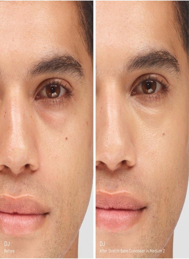 Glossier Stretch Balm Concealer - Dewy Buildable Coverage , Medium 2 - peach base tone 4.8g