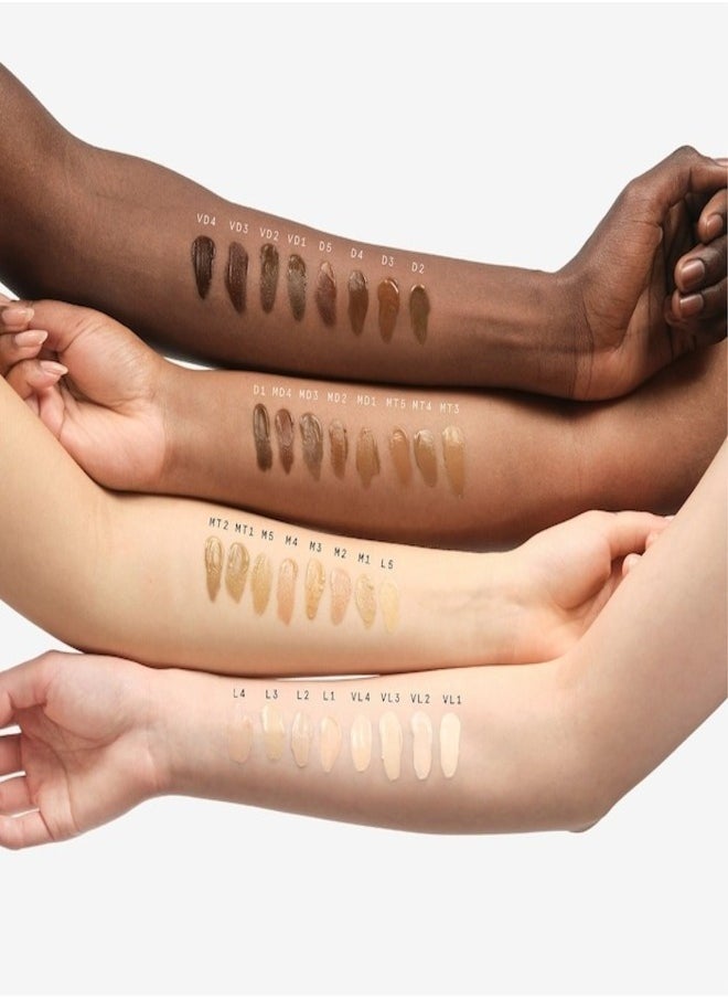 Glossier Stretch Balm Concealer - Dewy Buildable Coverage , Medium Dark 1 - golden base tone 4.8g