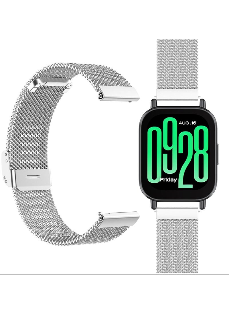 Metal Stainless Steel Buckle Strap, For Redmi Watch 5 Active/Redmi Watch 5 Lite 22mm