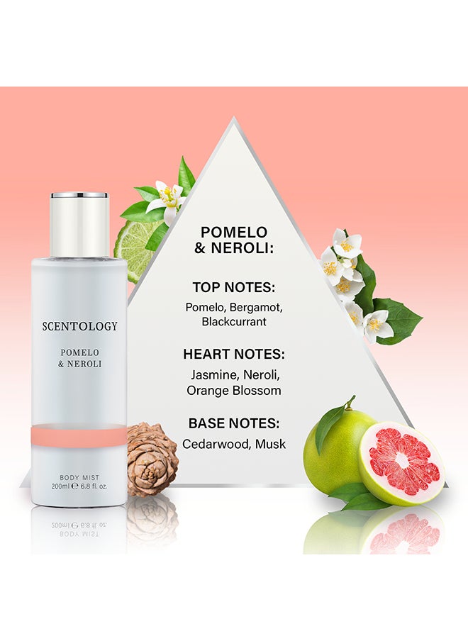 Pomelo And Neroli Body Mist 200Ml