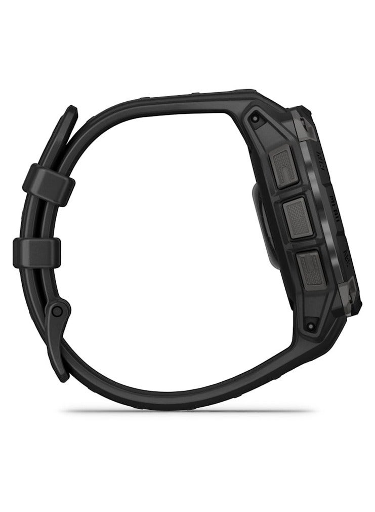 Instinct 3 - 45MM - Black with black band - Up to 18 Days of  Battery life  - 1.2