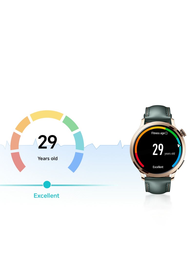 Honor Watch 4 Pro Smartwatch With 1.5-Inch AMOLED Display e-SIM Support 480mAh Long Battery Life Sports, Green green