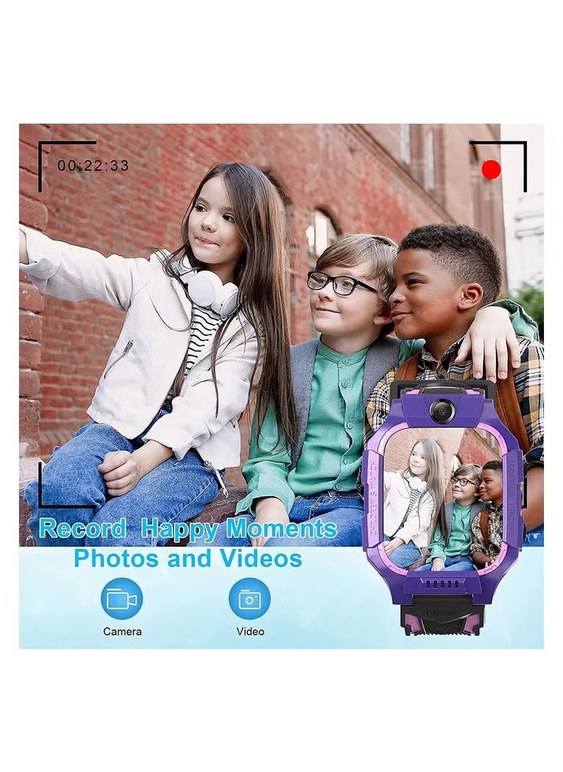 Children Smart Watch C002 Children SOS Emergency Call GPS Tracking Children Smart Watch Baby Safety Monitoring Boys Kids Watch