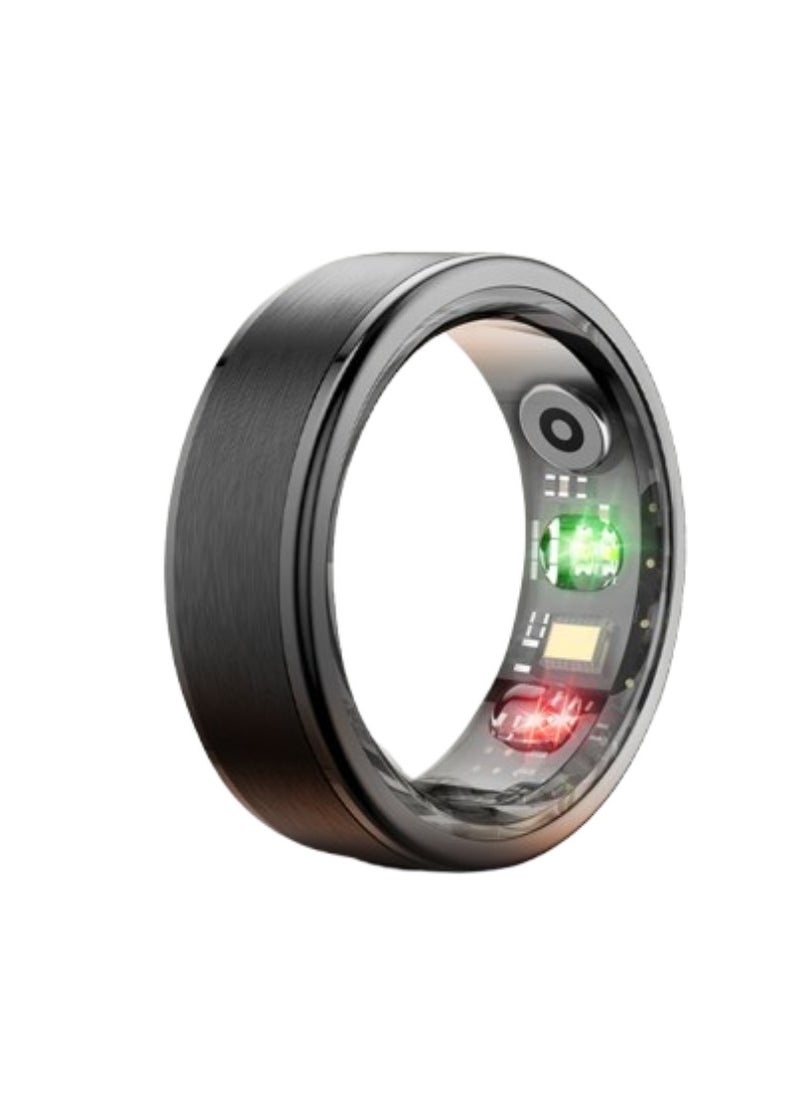 TCH Smart Ring R10 - Health & Fitness Tracker for Men and Women, Sleep Monitoring, Heart Rate Oxygen, Pressure, Stress Tracking, Waterproof, 7 Days Battery Life Family Care Android+IOS
