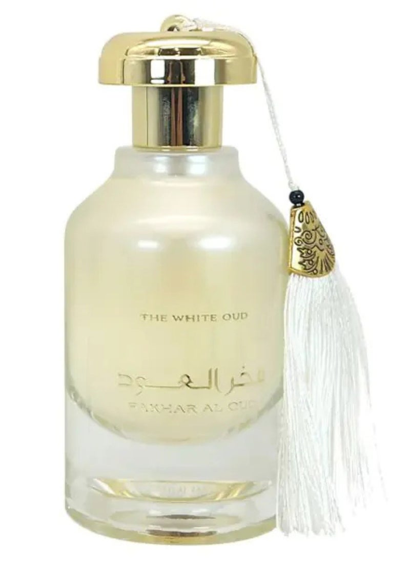 Ard Al Zaafran Fakhar Al Oud - The White Oud 100ml EDP Spray: A Luxurious Symphony of Elegance and Oud 🌟🌟🌟🌟🌟