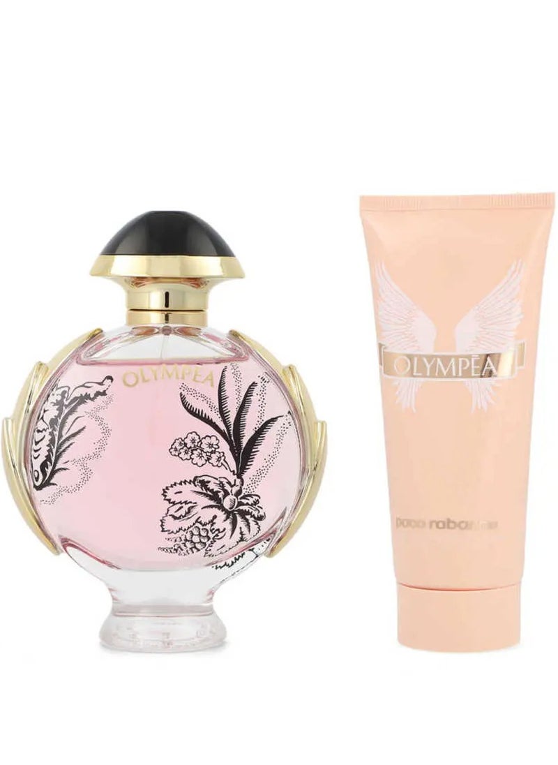 Paco Rabanne Olympea Blossom Florale EDP For Women 80ML Set