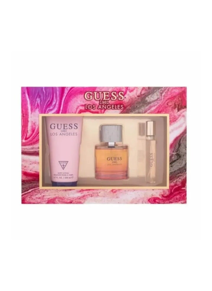 Guess 1981 Los Angeles EDT For Women 100ML Set