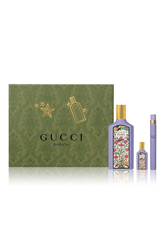 Flora Gorgeous Magnolia Gift Set - (EDP 100 + EDP 10 + EDP 5 ml)