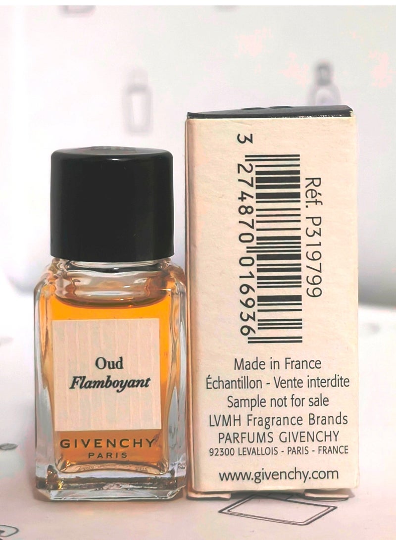 Oud Flamboyant by Givenchy Eau de Parfum Mini Splash 5 mlml