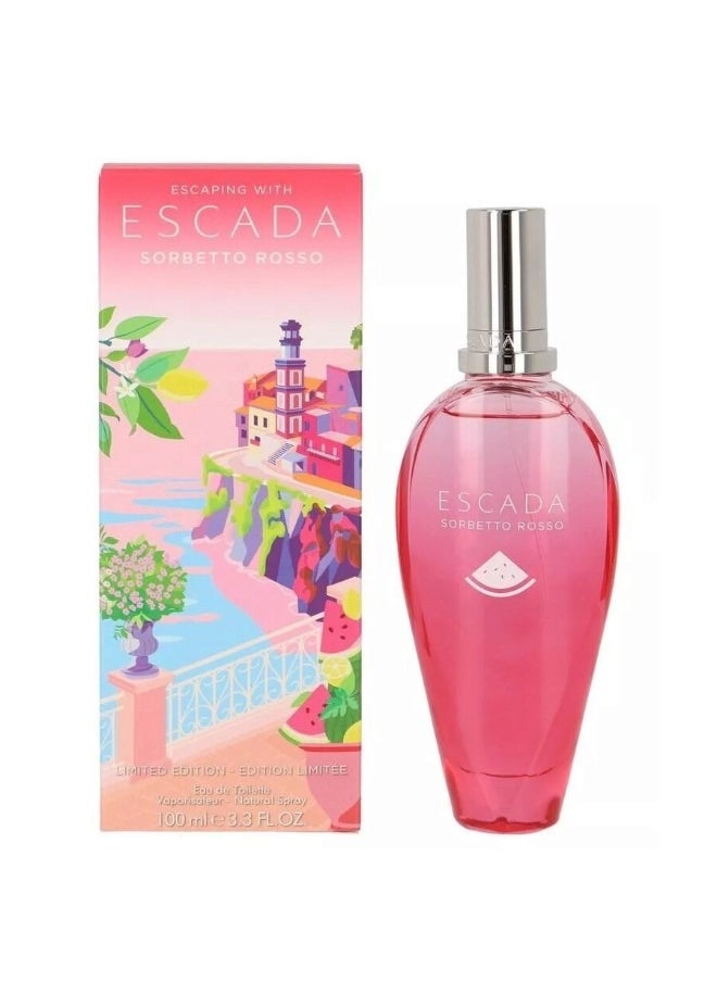 Escaping With Escada Sorbetto Rosso Limited Edition EDT 100ml