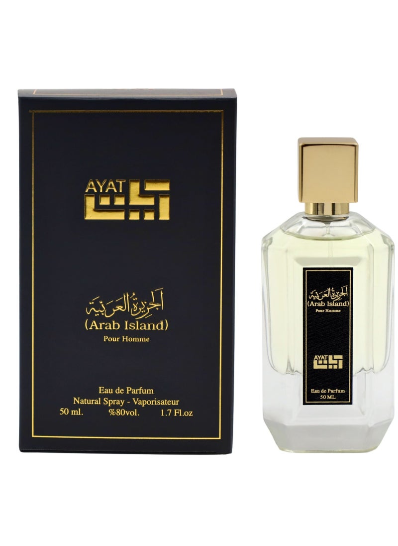 AYAT ARAB ISLAND POUR HOMME PARFUM  50ML
