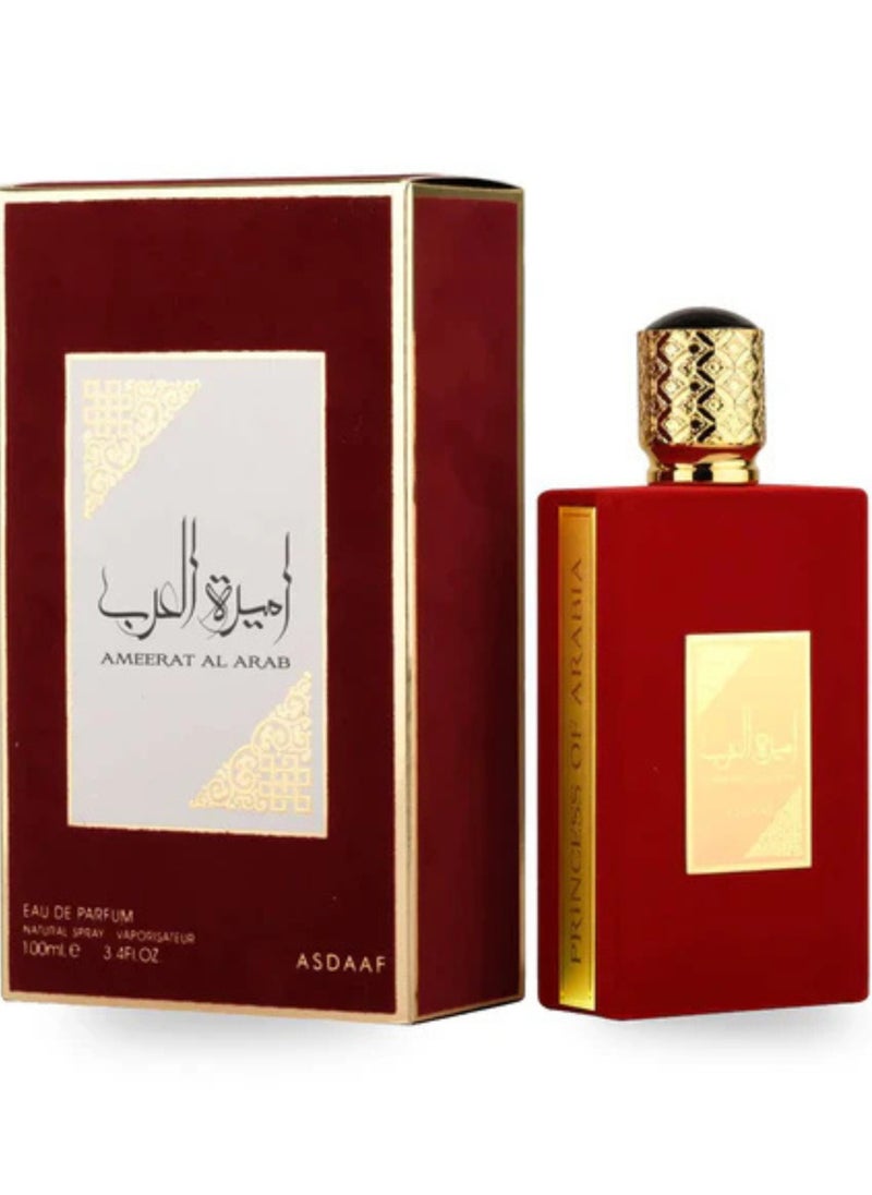 Asdaaf Ameerat Al Arab Eau de Parfum 100ml – By Lattafa for Women🌟🌟🌟🌟🌟