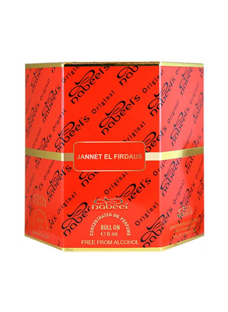 12 Pcs Nabeel Jannet El Firdous Alcohol Free Roll On Oil Perfume 6ML