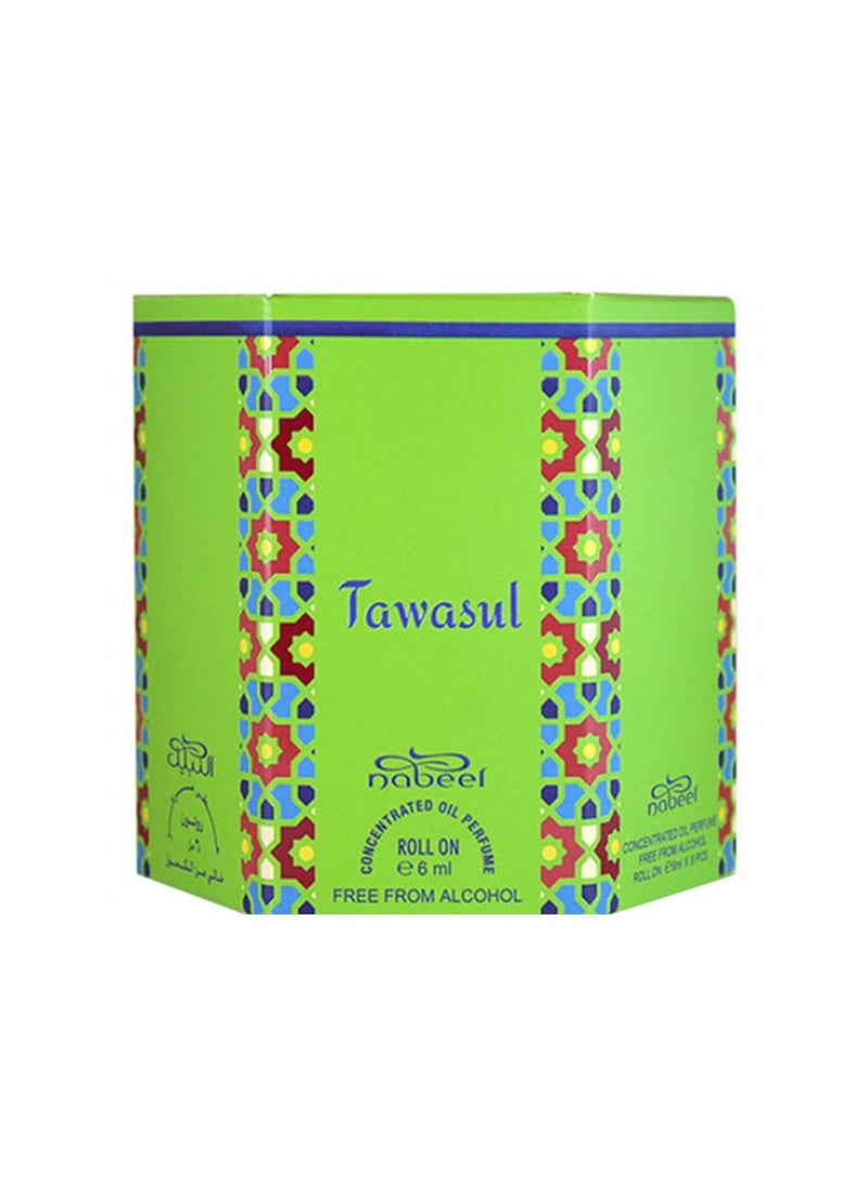 12 Pcs Nabeel Tawasul Alcohol Free Roll On Oil Perfume 6ML