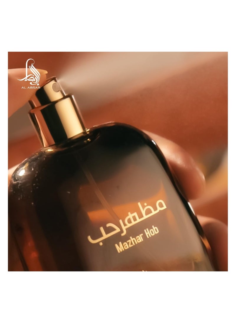 Al Absar Mazhar Hob Perfume 100ml  Perfume 100ML   EDP  For Her