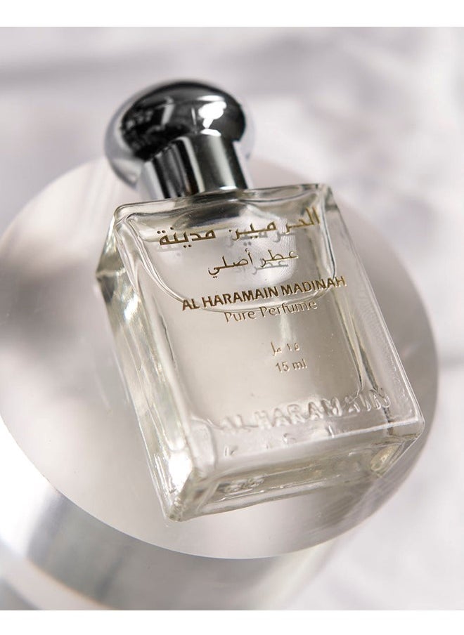 3 Pcs Al Haramain Madinah 15ML Perfume Oil – Unisex