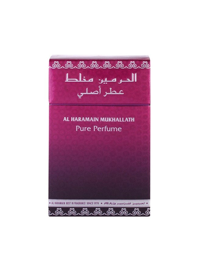 3 Pcs Haramain Pure Perfume Mukhallath 15ML Perfume Oil Unisex