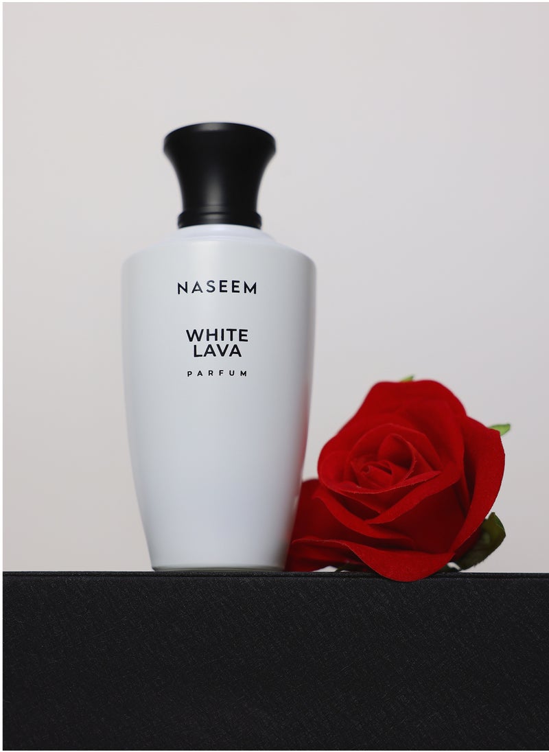 White Lava Aqua Perfume 100ml | Long-Lasting Unisex Fragrance for Men & Women, Refreshing & Elegant Scent