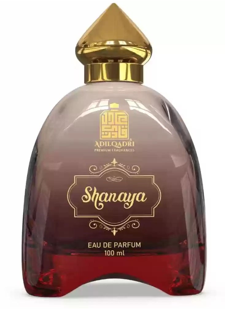 Shanaya Luxury Perfume - Unisex Arabic & French Blend Eau de Parfum, 100ml, Long-Lasting Fragrance for Men & Women