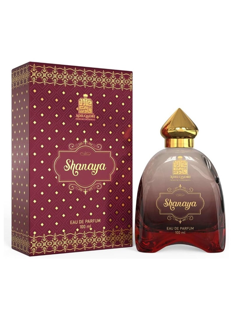 Shanaya Luxury Perfume - Unisex Arabic & French Blend Eau de Parfum, 100ml, Long-Lasting Fragrance for Men & Women