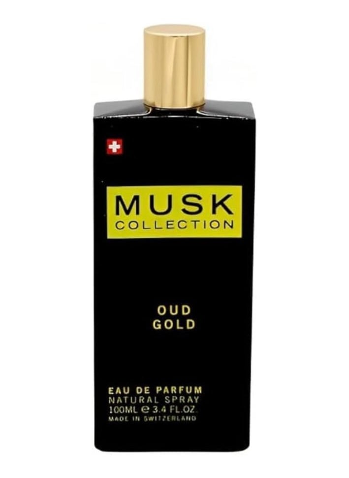 Musk Collection Oud Gold natural Spray 100ML 3.4 f loz