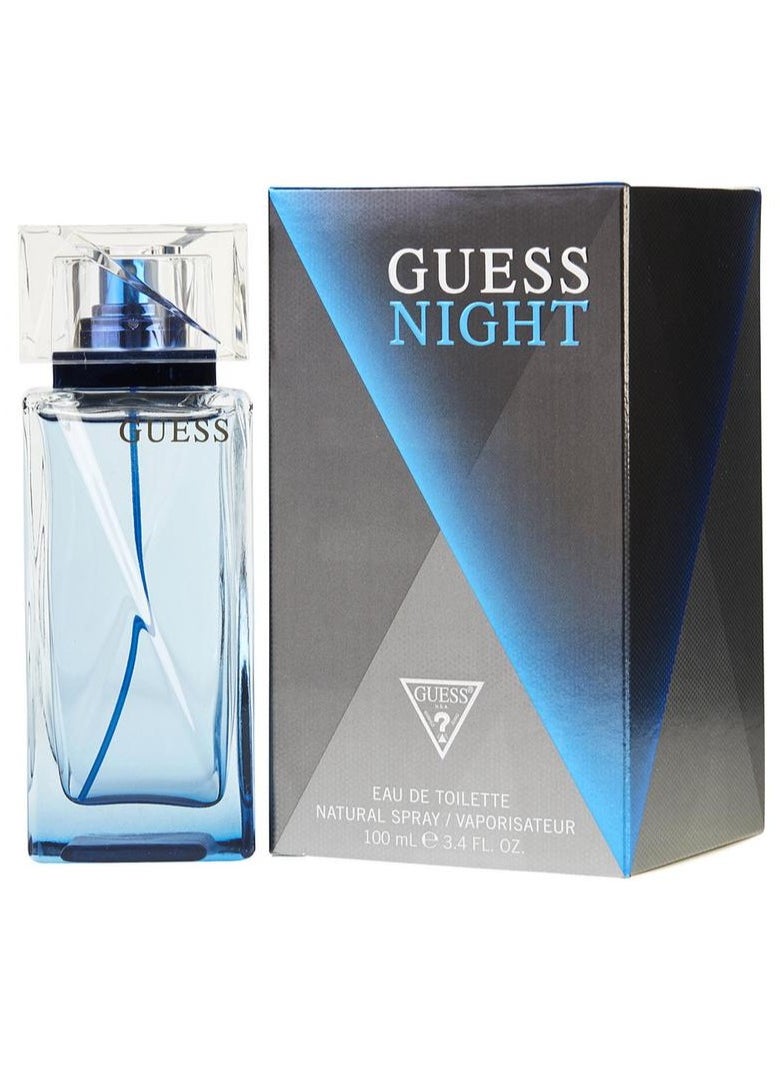 GUESS Night for Men Eau de Toilette 100ML - A Bold and Intense Fragrance