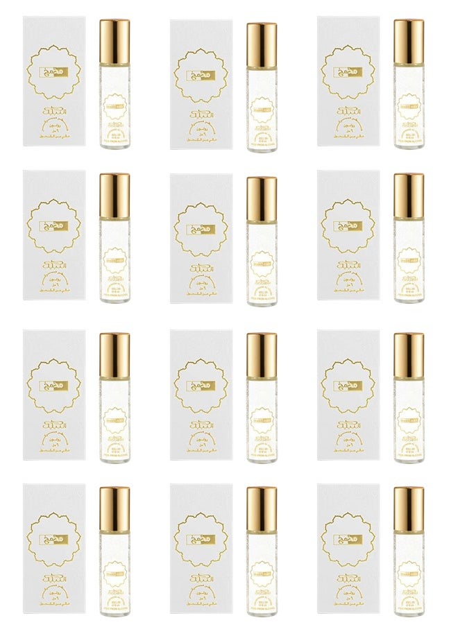 12 PCS NABEEL MAKH MIKH ROLL ON OIL PERFUME 6ML