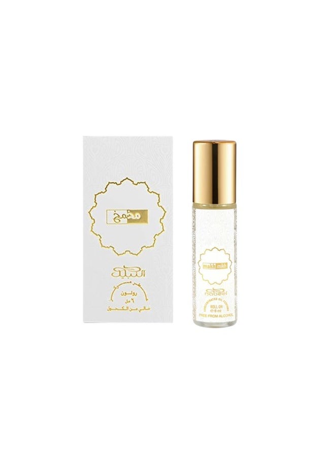 12 PCS NABEEL MAKH MIKH ROLL ON OIL PERFUME 6ML