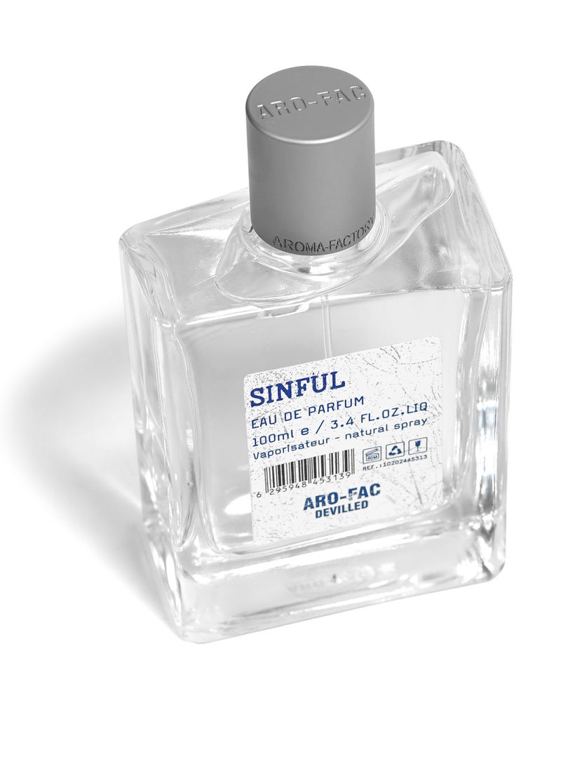 Devilled Sinful By AMD Perfumes Men and Women Fragrance EDP 100ml