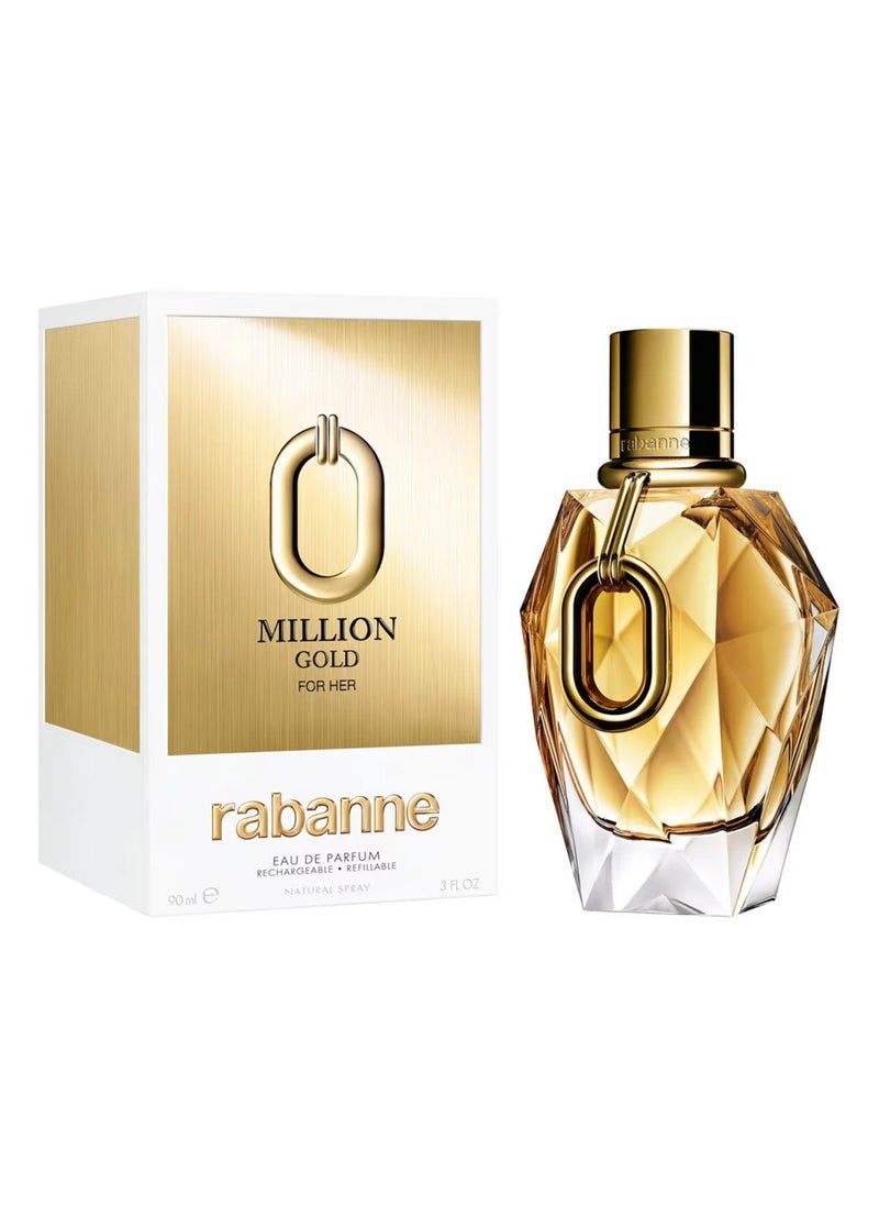 Paco Rabanne Million Gold For Her EDP 90ML