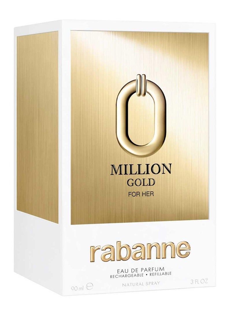 Paco Rabanne Million Gold For Her EDP 90ML