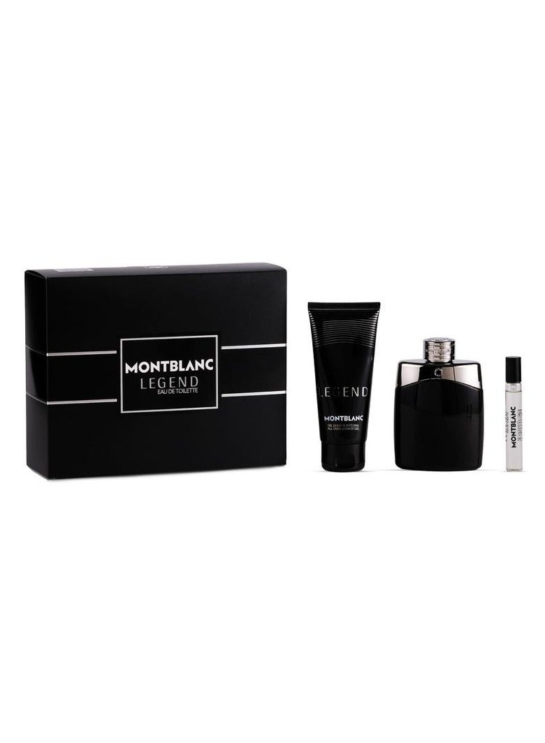 Mont Blanc Legend For Men EDT Gift Set 100ml