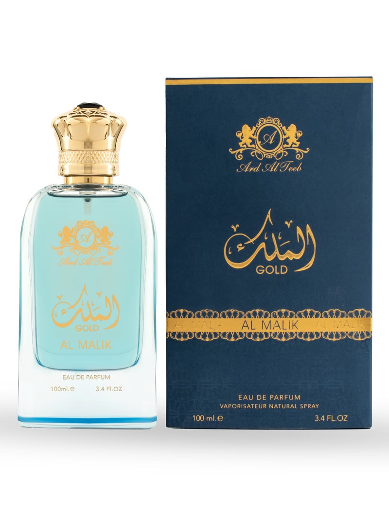 Ard Al Teeb AL Malik Gold Eau De Parfum for Male 100 ml