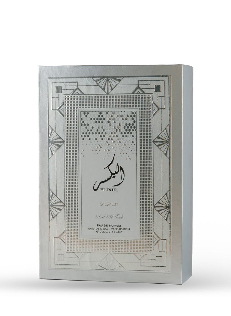 Ard Al Teeb Elixr Silver Eau De Parfum for Male 100 ml