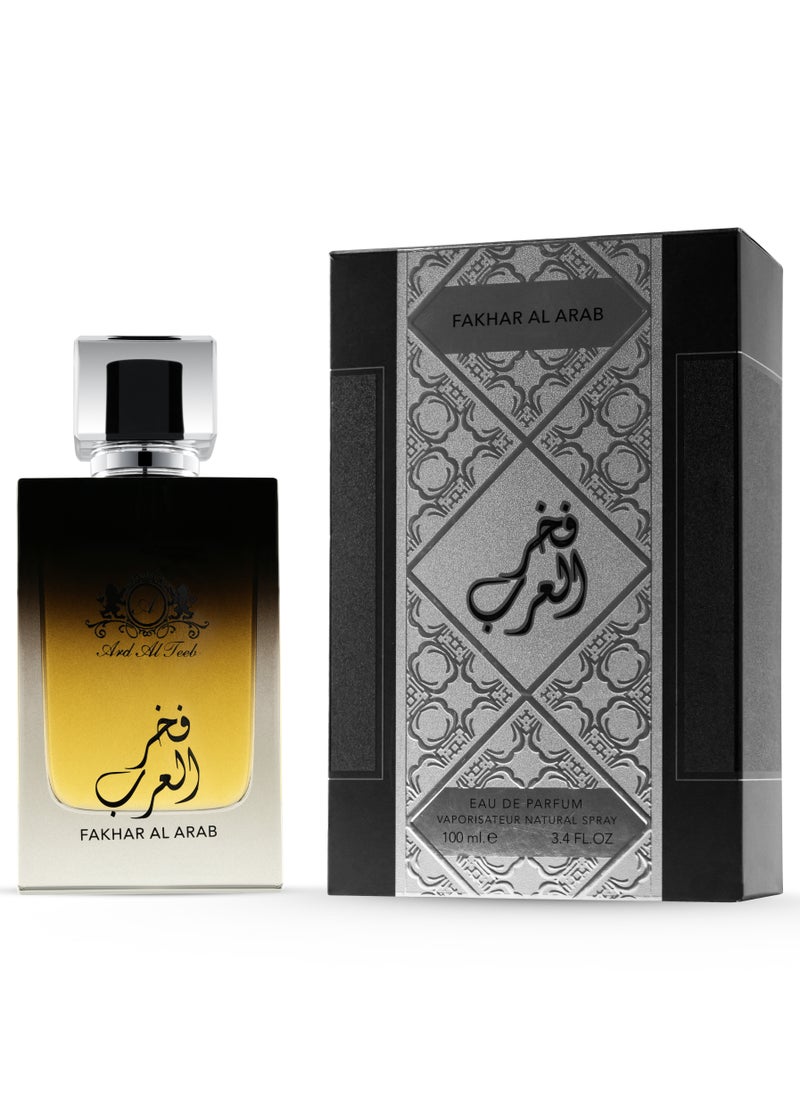 Ard Al Teeb Fakhar Al Arab Eau De Parfum for Male 100 ml