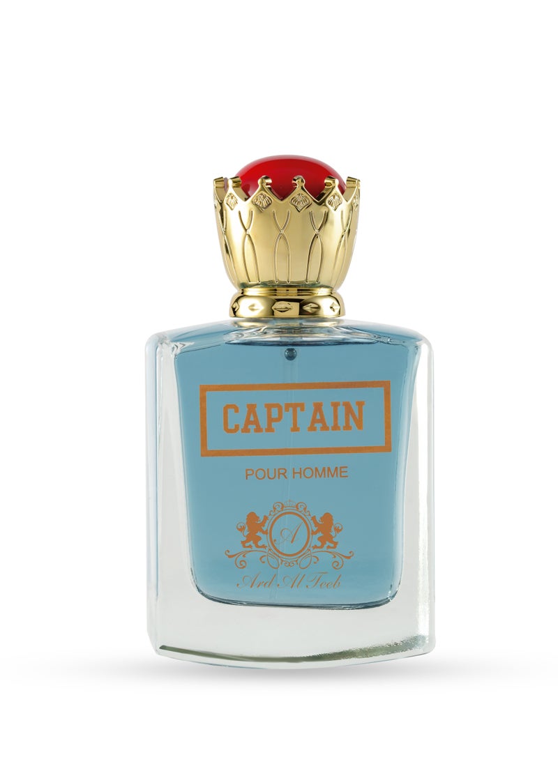 Ard Al Teeb Captain Eau De Parfum for Male 100 ml