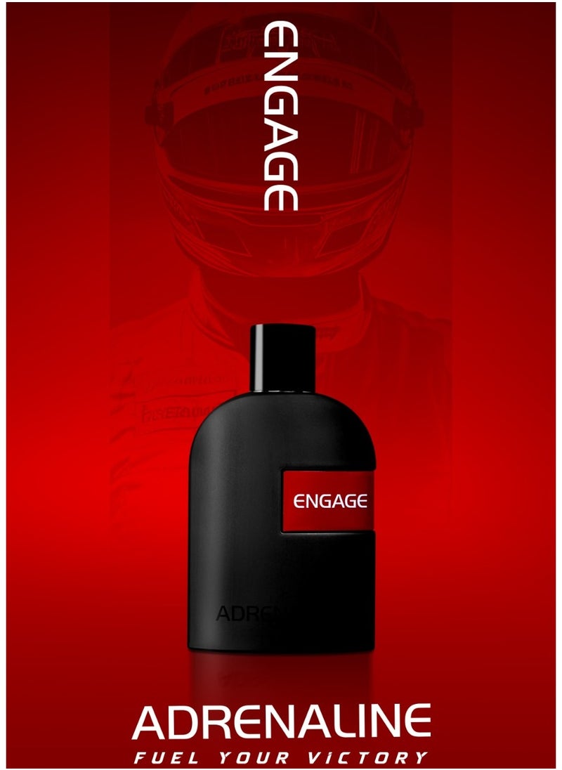 Adrenaline Engage By AMD Perfumes Men and Women Fragrance EDP 100ml