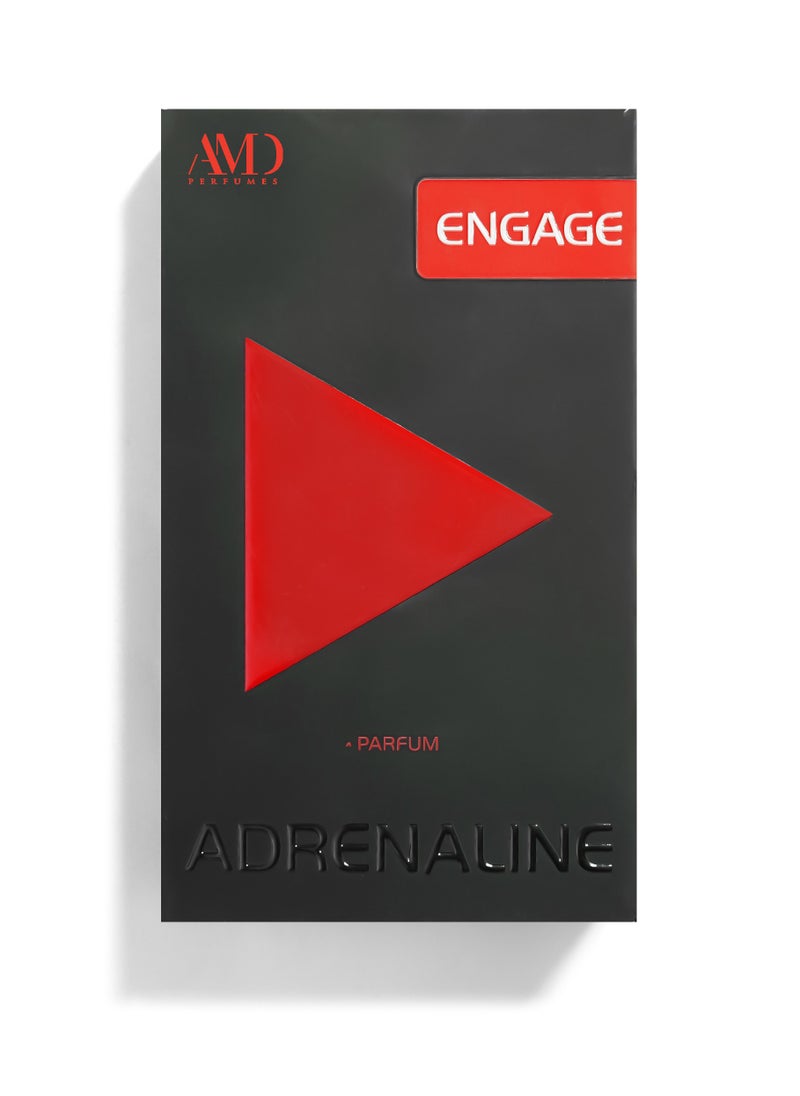 Adrenaline Engage By AMD Perfumes Men and Women Fragrance EDP 100ml