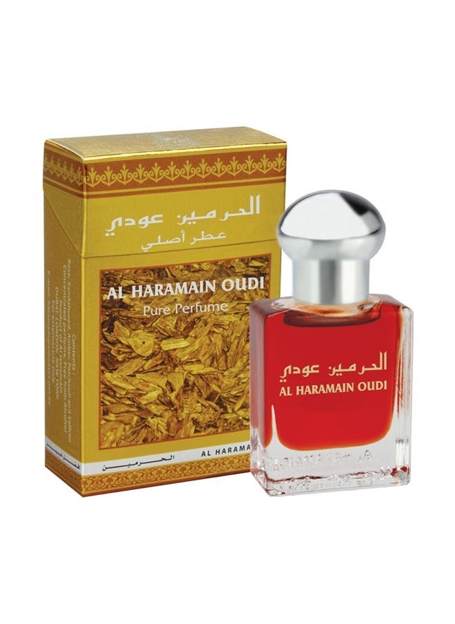 Set of 5 Haramain Pure Perfume Badar Dhahab Mukhallath Madinah 15ML Perfume Oil - Combo - Unisex