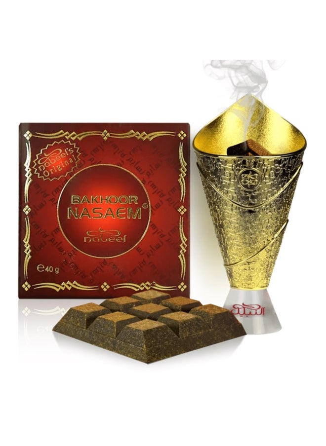 Pack of 4 Nabeel Ultimate Incense Bakhoor Collection Nasaem, Black, Makh Mikh and Touch Me