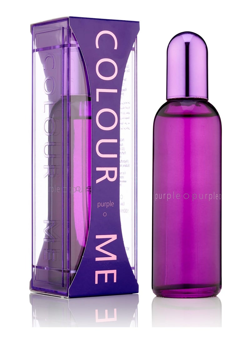 Colour Me Fragrance Combo Pack – 4 Perfume Set (Sky Blue, Pink, Red, Purple) – 100ml Each, Total 400ml