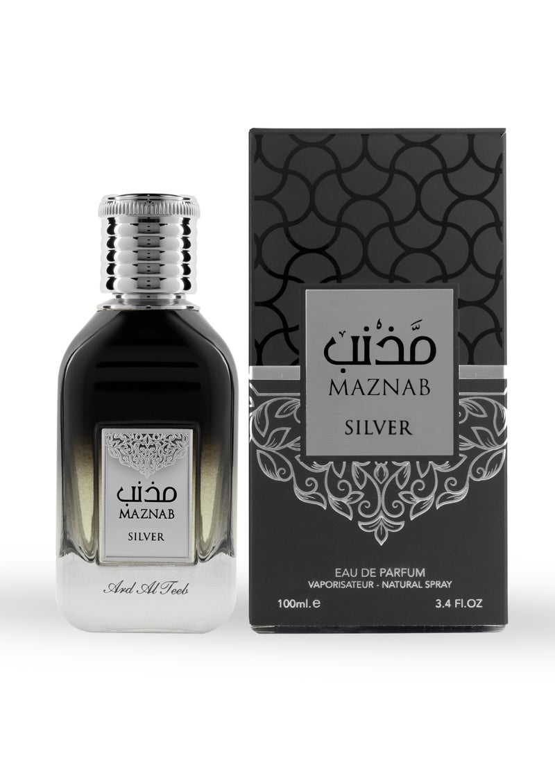 Ard Al Teeb Maznab Silver Eau De Parfum for Female 100 ml