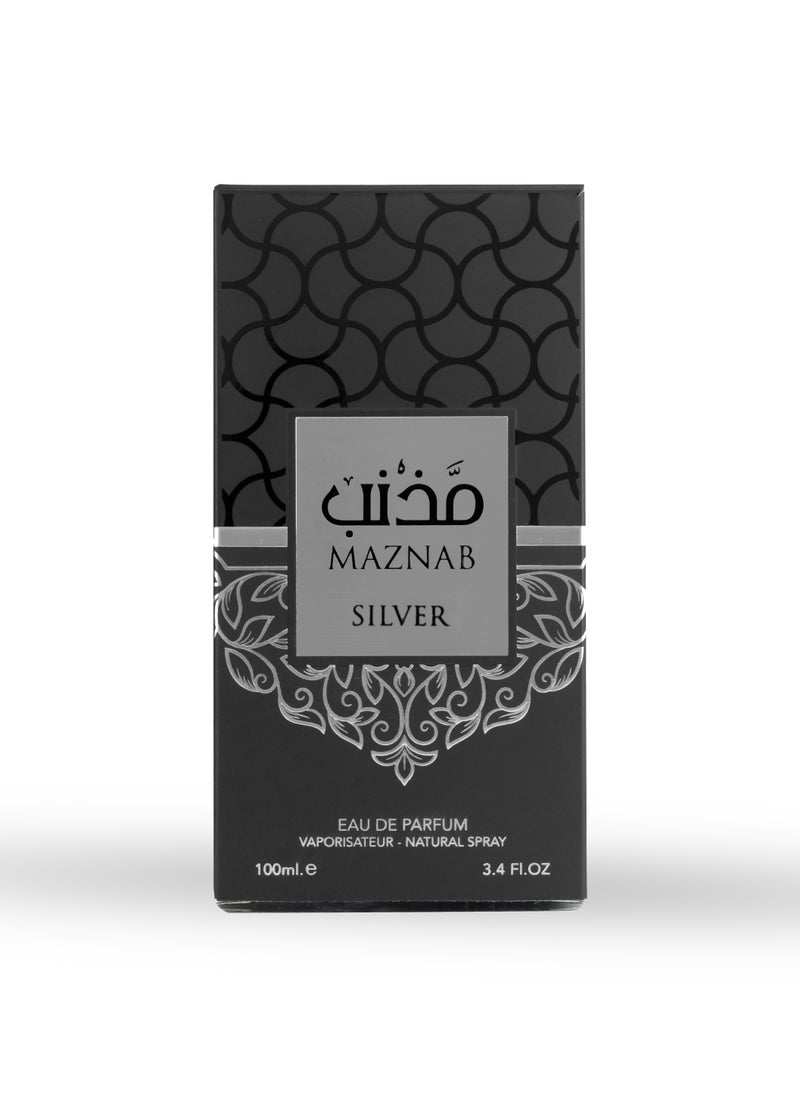 Ard Al Teeb Maznab Silver Eau De Parfum for Female 100 ml
